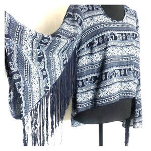 See you Monday woman’s fringed arm top